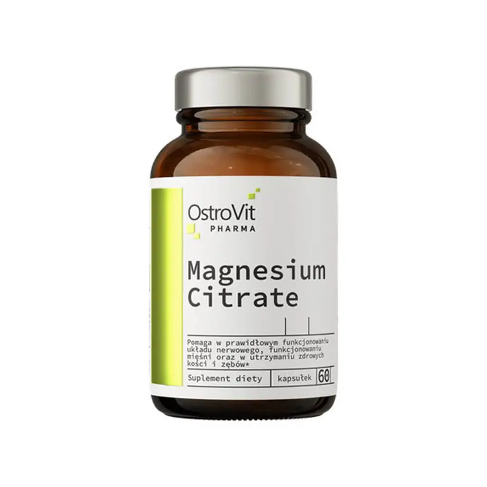 Ostrovit Magnesium Citrate 60 Capsule 30 Servings