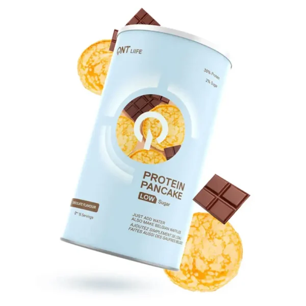 QNT Life Protein Pancake Low Sugar Chocolate 16 Servings 500g