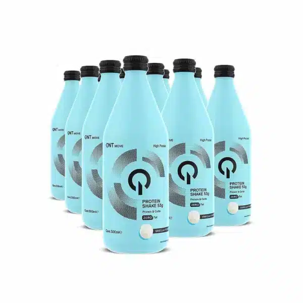 QNT PROTEIN SHAKE VANILLA, 500 ML PACK OF 12