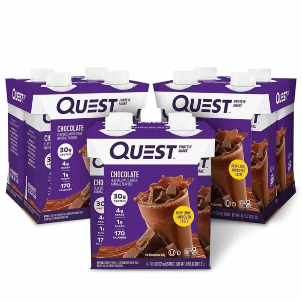 Quest Protein Shake Chocolate Flavor 325ml Pack of 12