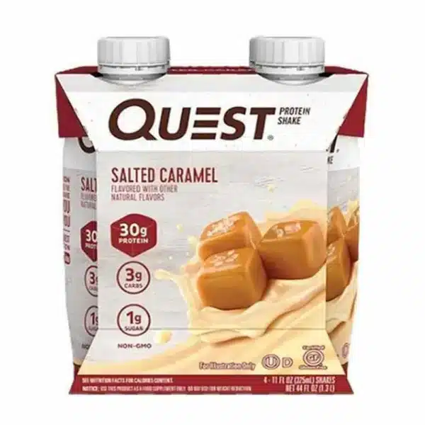 Quest Protein Shake Salted Caramel Flavor 325ml Pack of 4