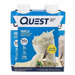 Quest Protein Shake Vanilla Flavor 325ml Pack of 4