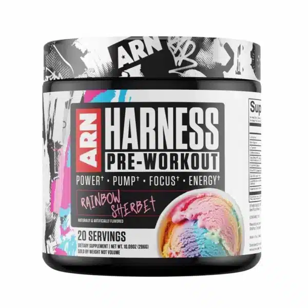 ARN, Harness Pre-Workout 20 Servings - Rainbow Sherbet 286g