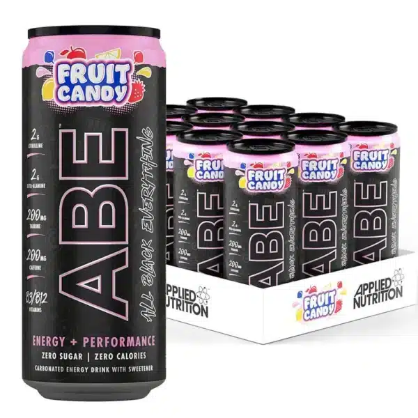 Applied Nutrition ABE Energy Drinks Fruit Candy 330ml Pack of 12