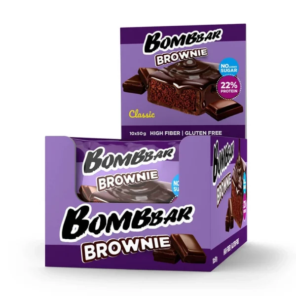 Bombbar Brownie Classic 50g Pack of 10