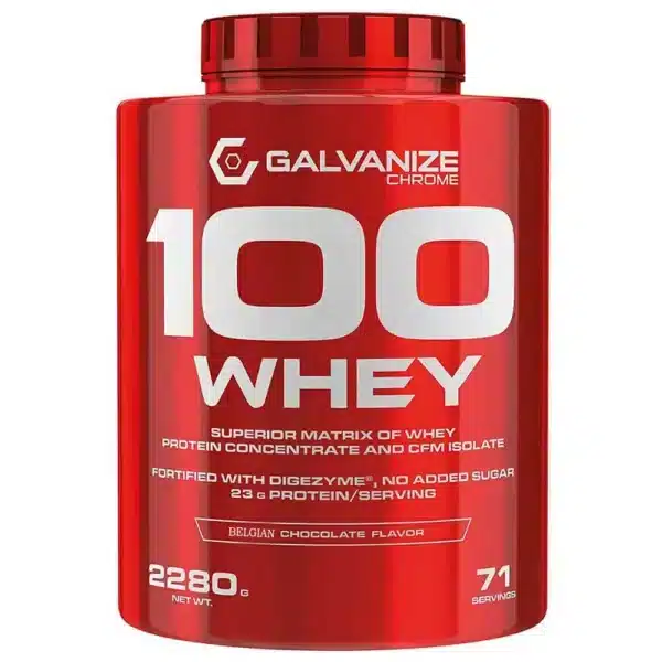 Galvanize Chrome 100 Whey Protein Belgian Chocolate 2280g