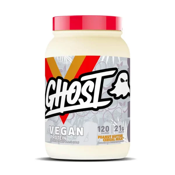 Ghost Vegan Protein Powder 2.2lbs 989g Peanut Butter Cereal Milk