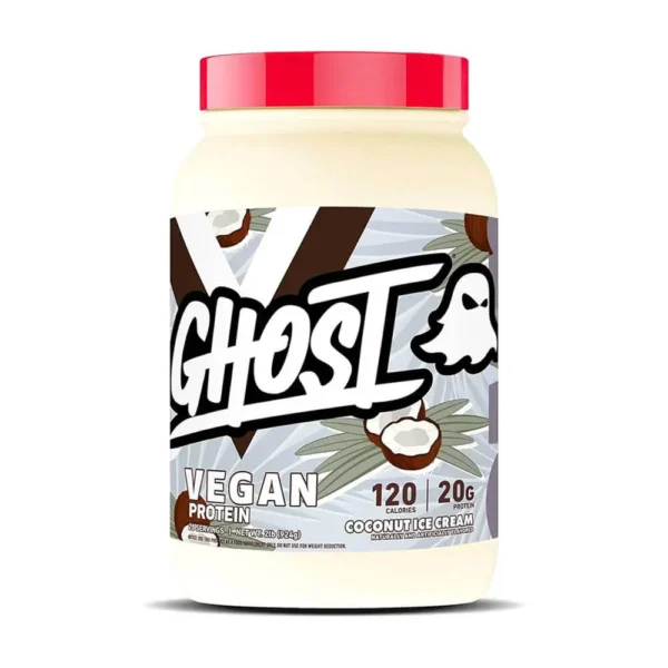 Ghost Vegan Protein Powder 2.lbs 924g Coconut Ice Cream