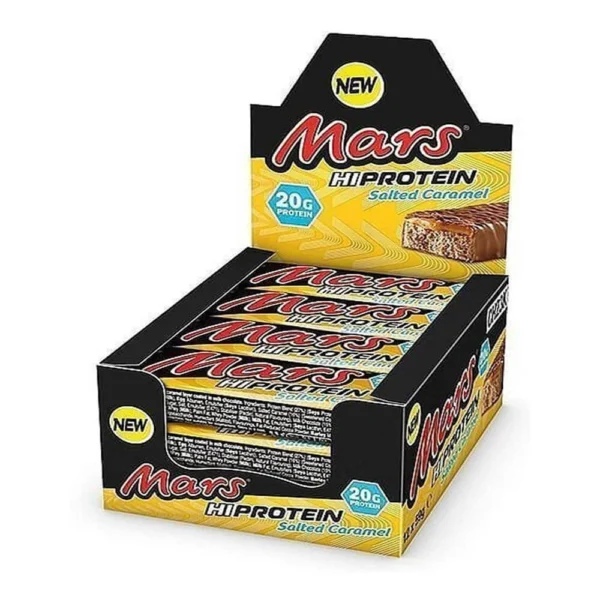 Mars Bar Hi Protein Salted Caramel 59g Pack of 12