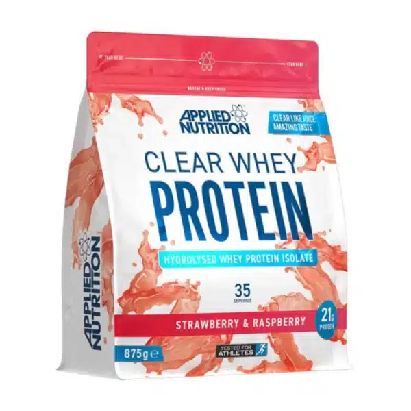 Applied Nutrition Clear Whey Protein 875g Strawberry & Raspberry