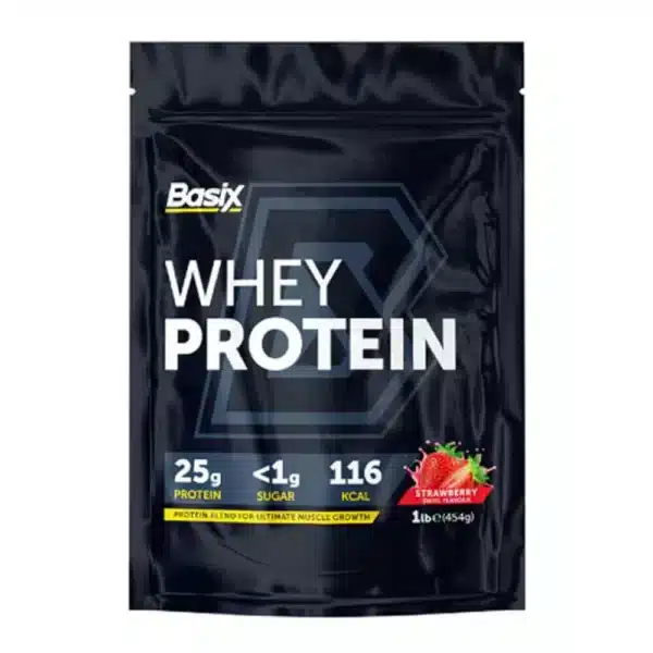 Basix Whey Protein 454g Strawberry Swirl