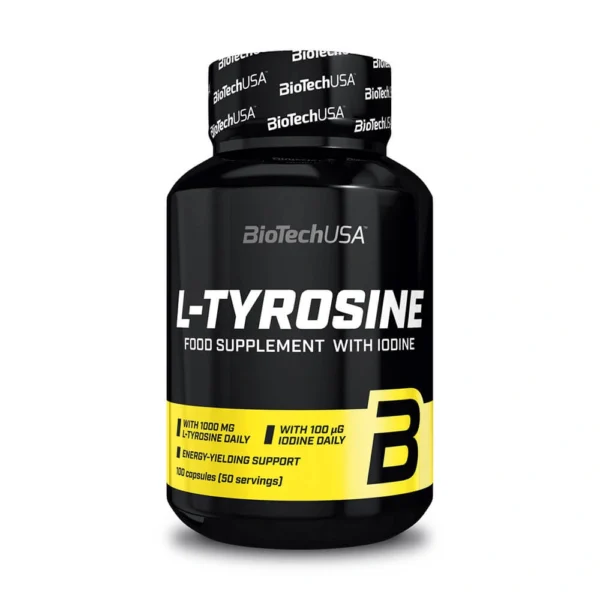 BiotechUSA L-Tyrosine 100Caps 50Ser 68g