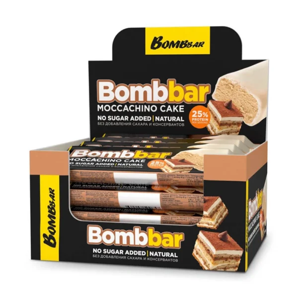 Bombbar 12×40g Moccachino Cake