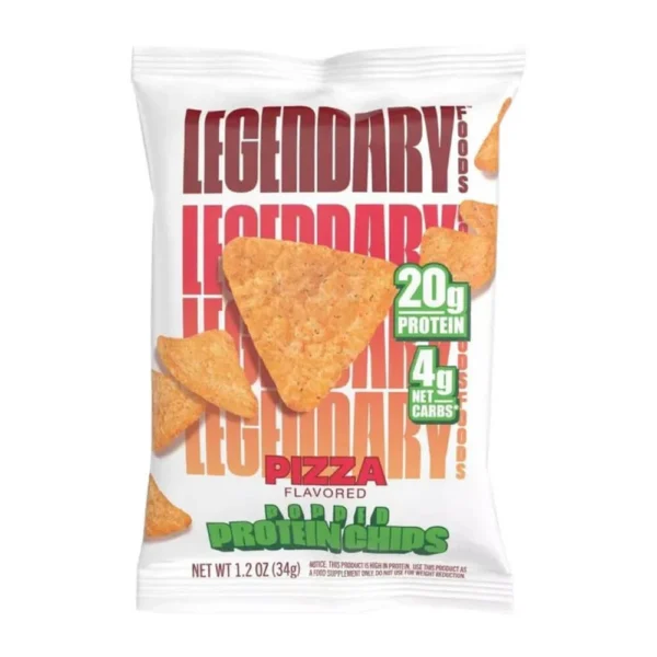 Legendary Foods Popped Protein Chips 34g Pizza