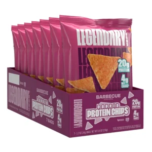 Legendary Foods Popped Protein Chips 7 bags 238g Barbeque