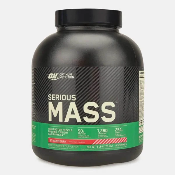 Optimum Nutrition Serious Mass Strawberry 2.72Kg