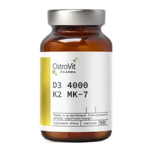 Ostrovit D3 4000 K2 MK-7 90Tabs 26g