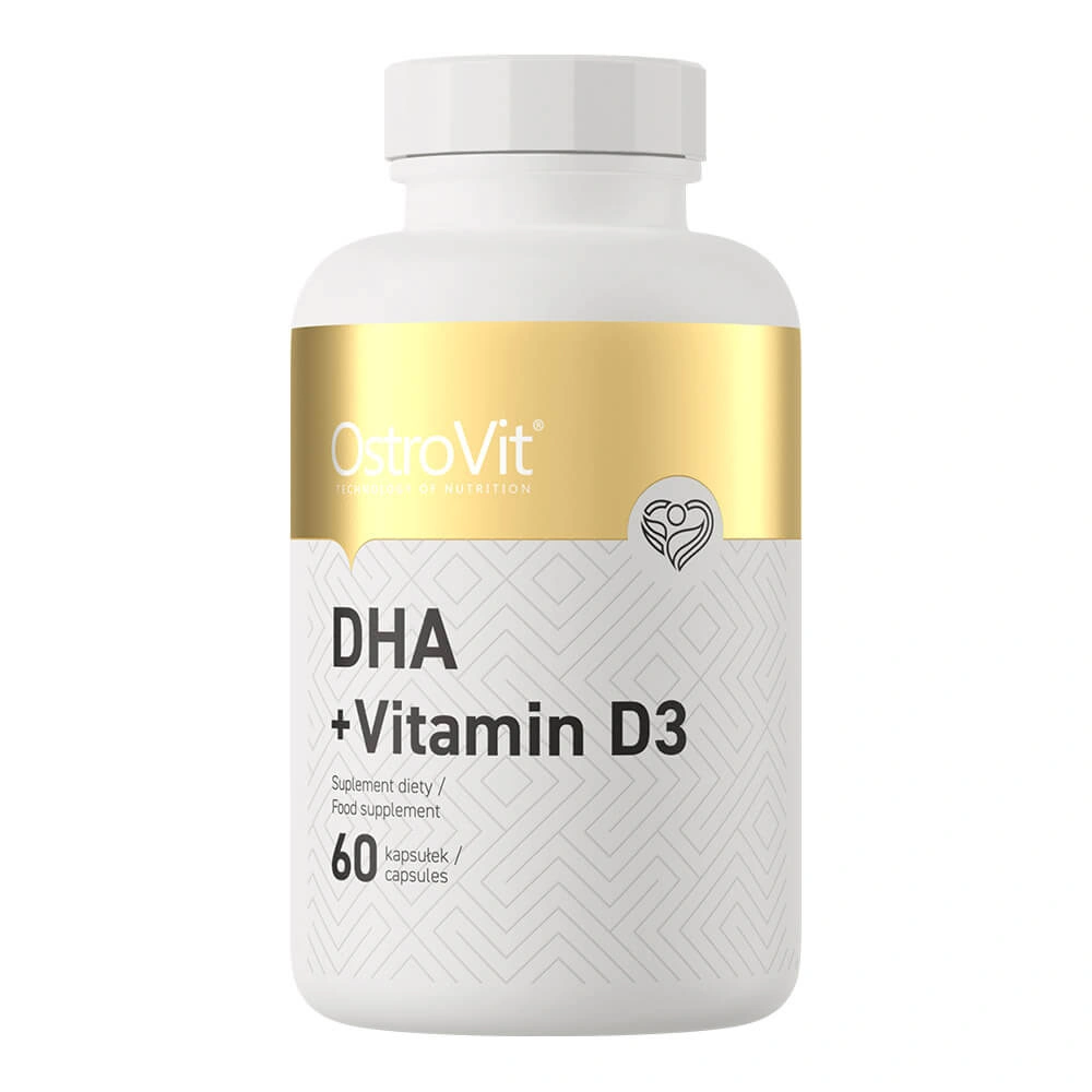 Ostrovit DHA +Vitamin D3 60Caps 80g