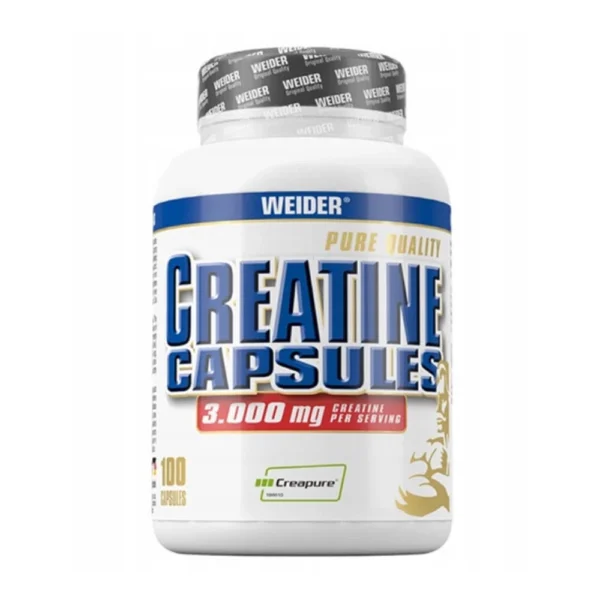 Weider Creatine Capsules 100 Caps 125g