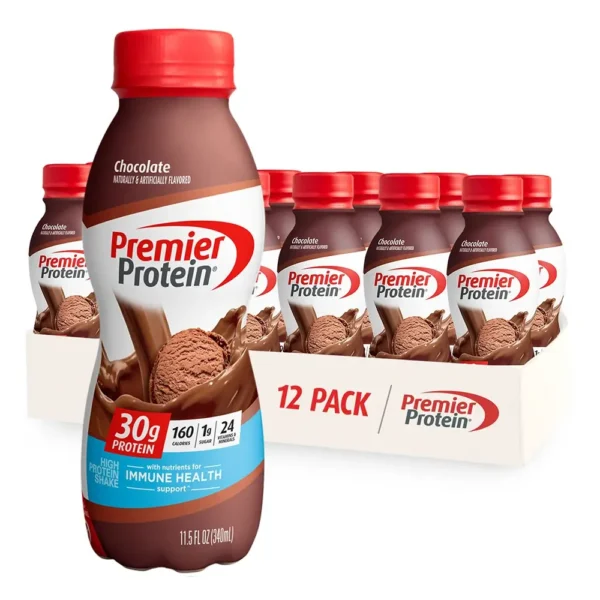 PREMIER PROTEIN SHAKE 30G PROTEIN CHOCOLATE FLAVOUR 340ML PACK OF 12 (1)