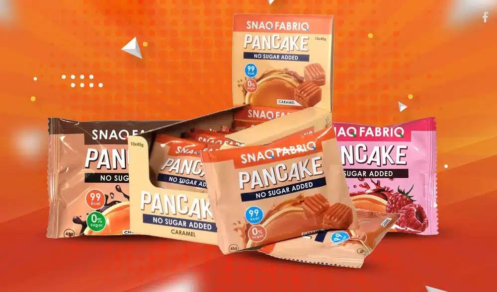 snaqfabriq pancake, salted caramel