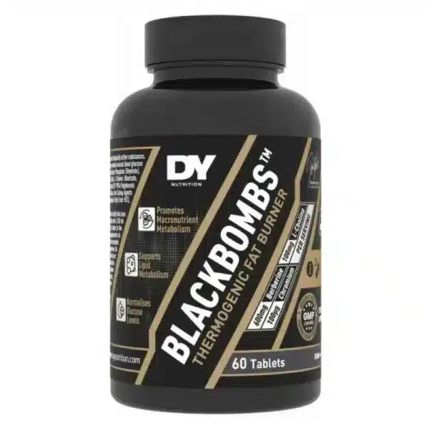 dy nutrition blackbombs thermogenic fat burner, 60 tablets