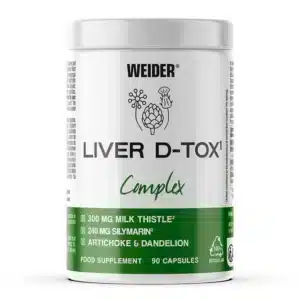 weider liver d-tox complex, 90 capsules