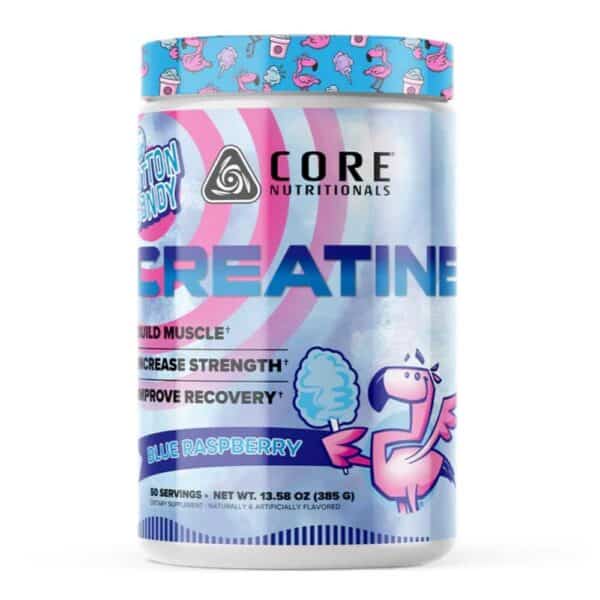 Core Nutrition Creatine, Blue Raspberry, 385 g