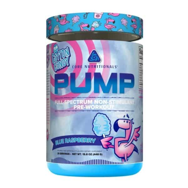 Core Nutrition Pump pre workout, Blue Raspberry 448g