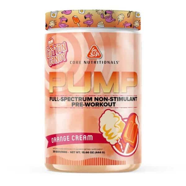Core Nutrition Pump pre workout, Orange Cream 444g