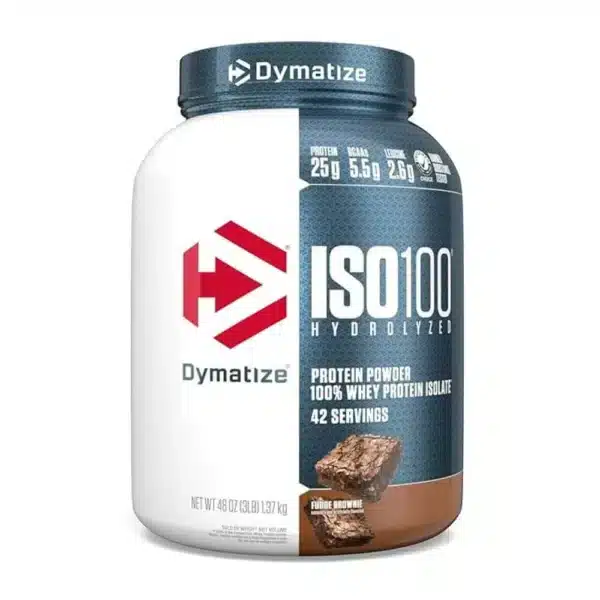 Dymatize iso 100 42 servings fudge brownie