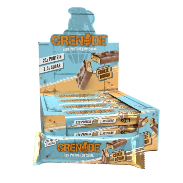 Grenade High Protein, chocolate chip cookie dough