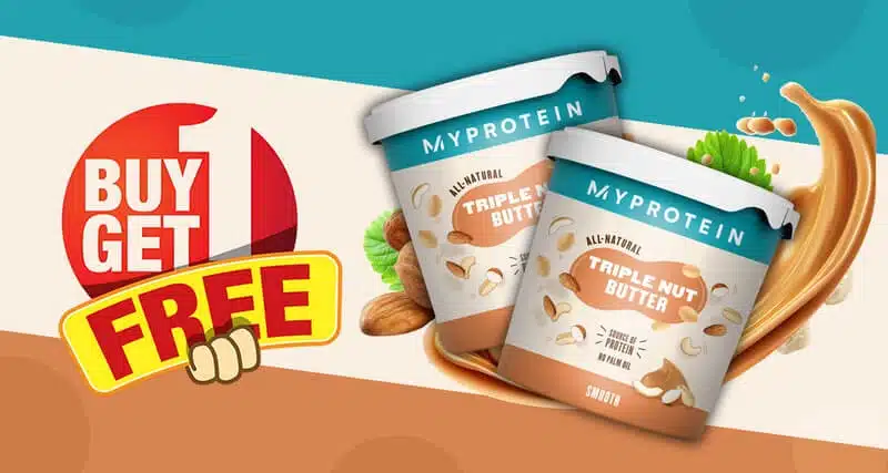 my protein triple nut butter buy one get one