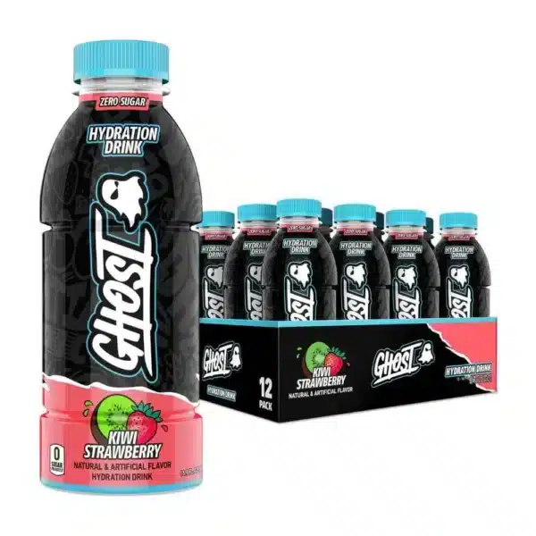 Ghost Hydration drinks zero suger, kiwi strawberry flavour
