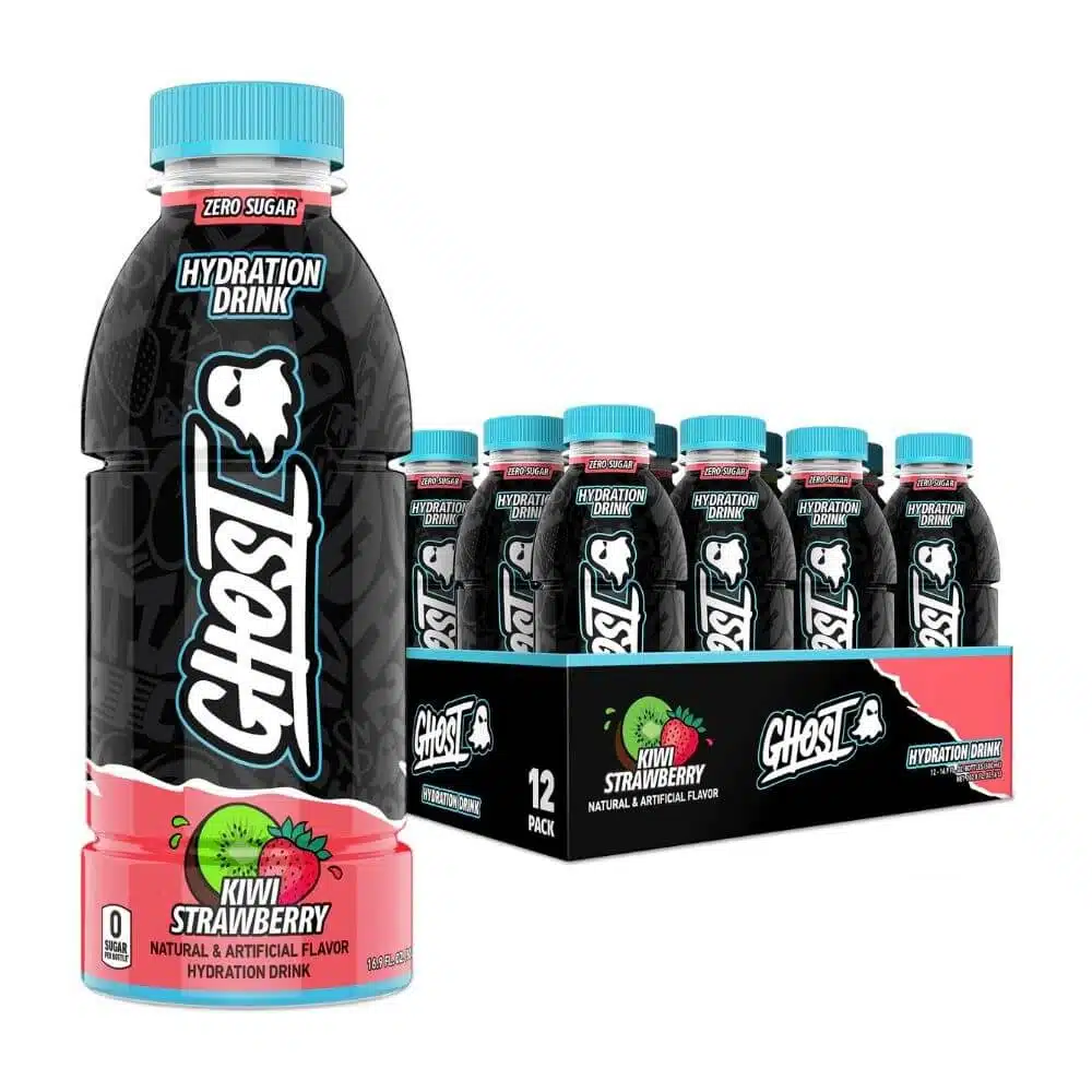 Ghost Hydration drinks zero suger, kiwi strawberry flavour