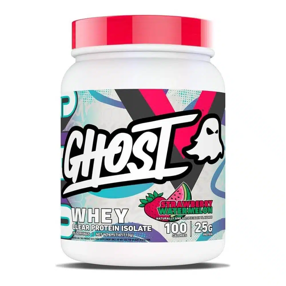 Ghost whey clear protein isolate 710g strawberry watermelon