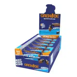 Grenade Hight Protein, low sugar pack of 18, 35g oreo flavor