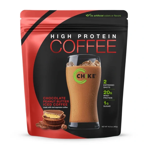 Chike High Protein Coffee chocolate peanut butter iced coffee 462g