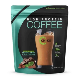 Chike High Protein mocha mint iced coffee 420g