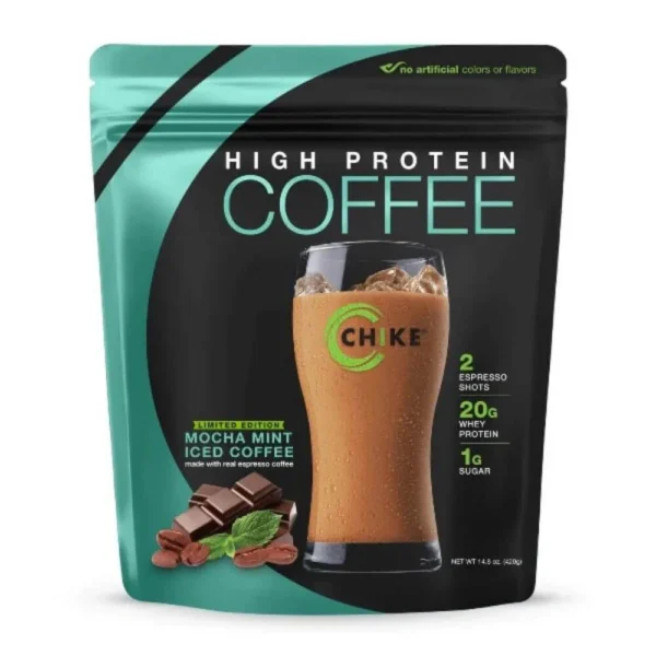Chike High Protein mocha mint iced coffee 420g