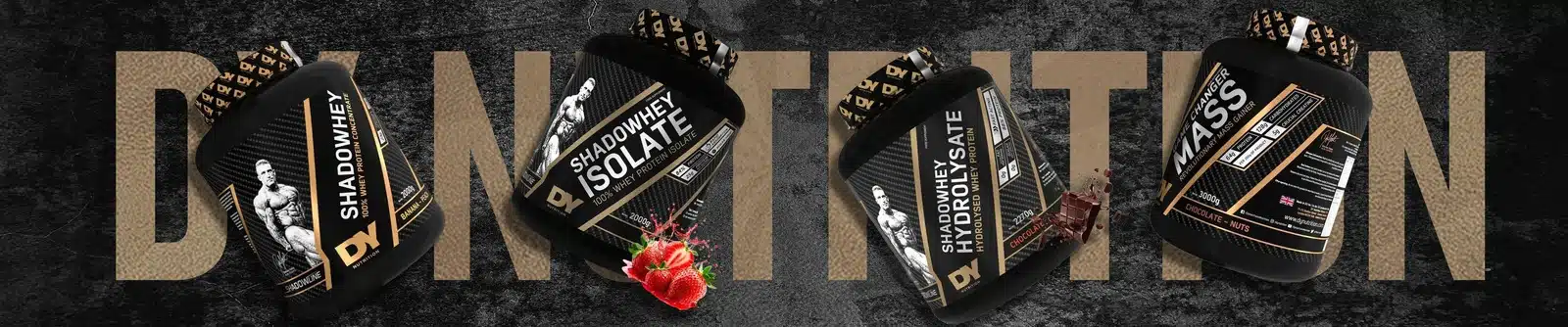 Dy Nutrition Isolate, hydrolysate, mass, shadowwhey