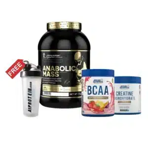 anabolic mass, bcaa, creatine, a1protein shaker free