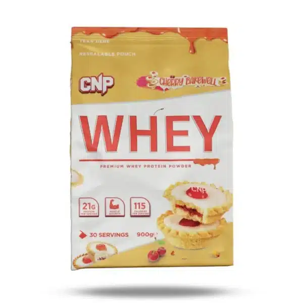 cnp whey protein powder 900g 30 servings cherry bakewell
