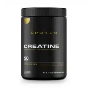 SPOKEN Creatine | Pure Micronized Creatine Monohydrate | 90 Servings