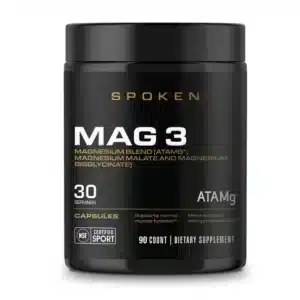 SPOKEN MAG 3 | Advanced Magnesium Supplement | 30 Servings
