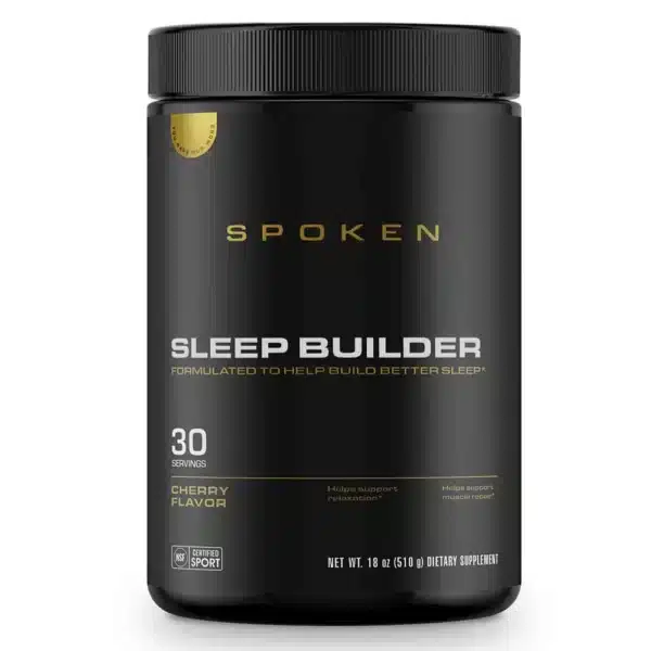 spoken sleep builder 30 servings cherry flavor