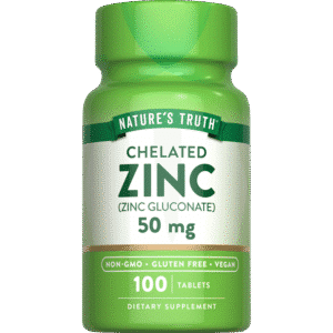 Nature's Truth Zinc 50mg – 100 Tablets