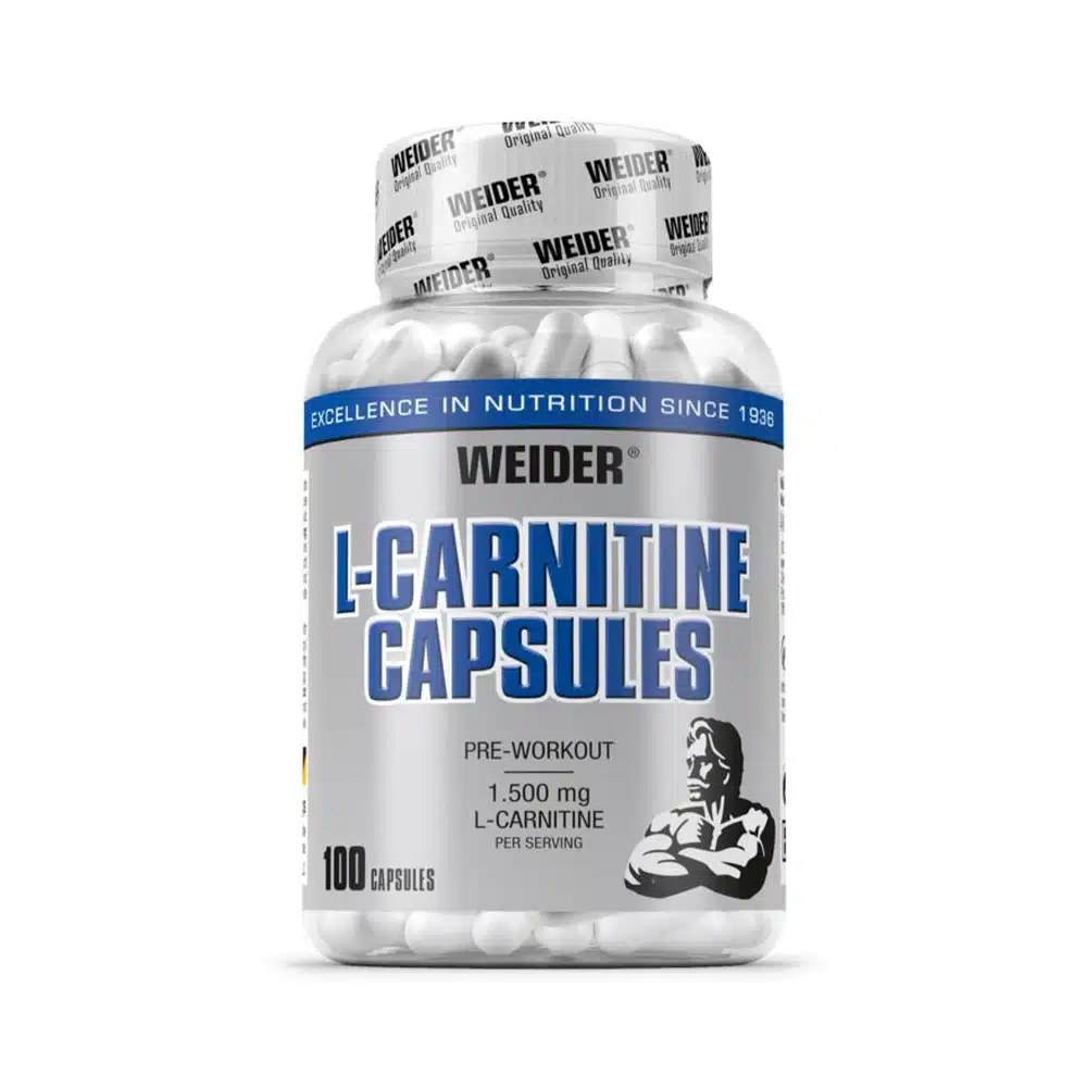Weider L-Carnitine 1500 mg – 100 Capsules