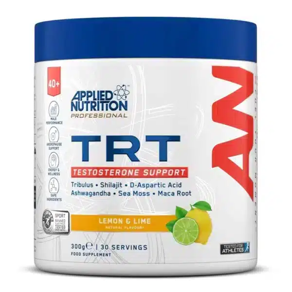 applied nutrition trt testosterone support lemon lime