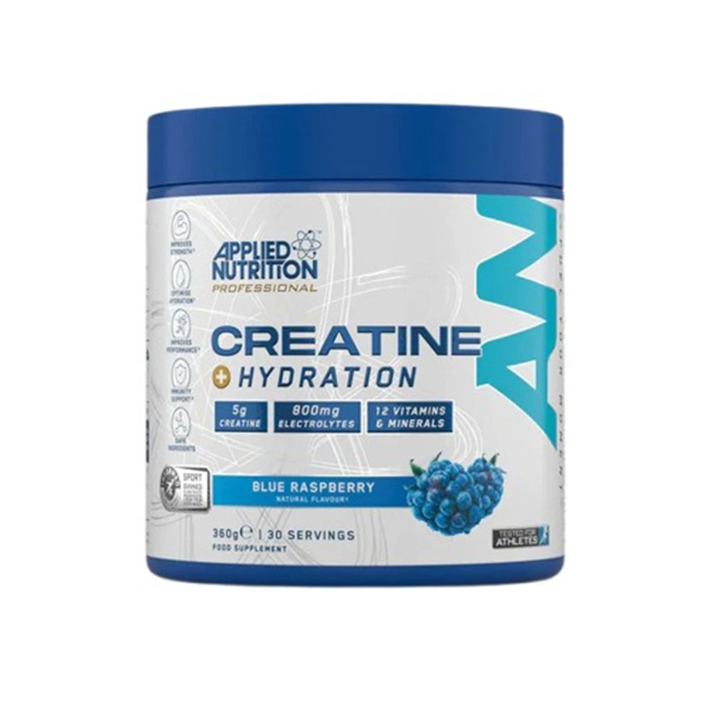 Applied Nutrition Creatine + Hydration Blue Raspberry – Muscle Strength, Recovery & Performance Support